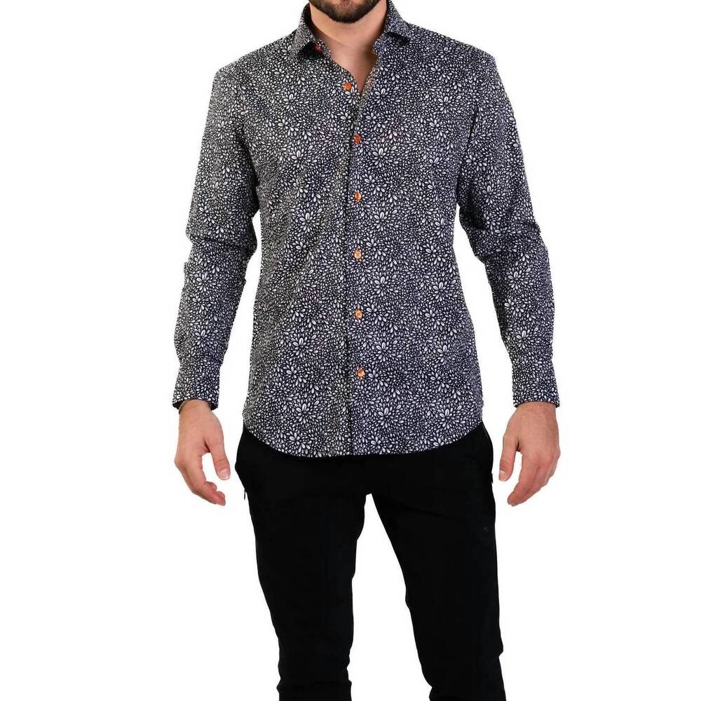 NEW MASUTTO renzo/18 button shirt in black